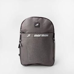 Mochila Mormaii Bolso Frontal 2 Ziperes Cinza