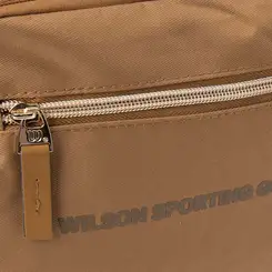 Mochila Wilson Bolso Frontal Basic Caramelo & Preto