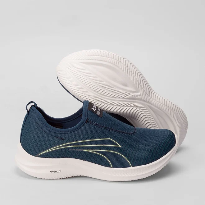 Tênis Kolosh Sport Style Feminino Slip On Azul