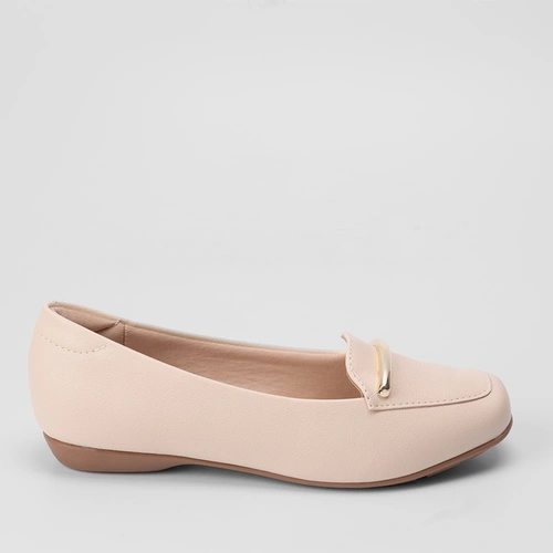 Mocassim Modare Ultraconforto Aplicação Off White