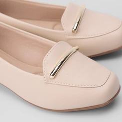 Mocassim Modare Ultraconforto Aplicação Off White