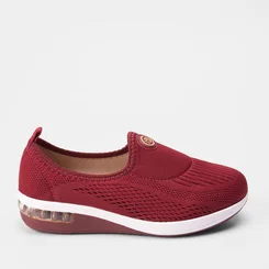 Tênis Modare Gel-Tech Anabela Feminino Vinho