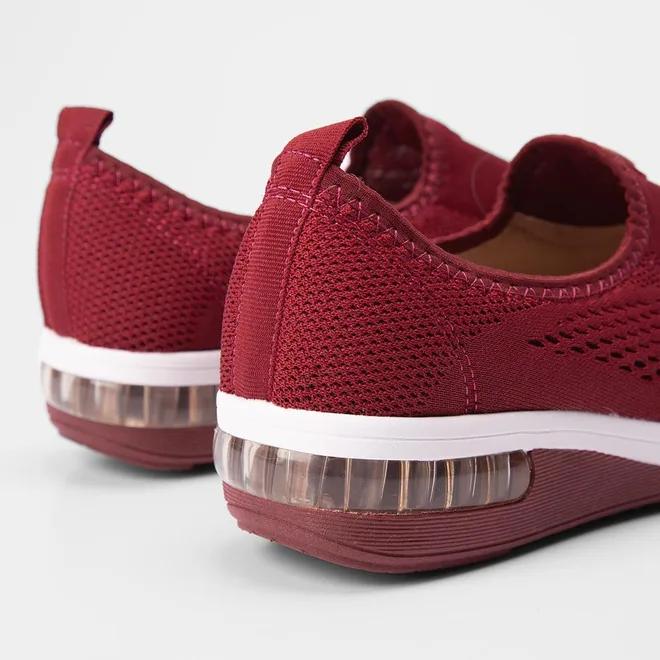 Tênis Modare Gel-Tech Anabela Feminino Vinho