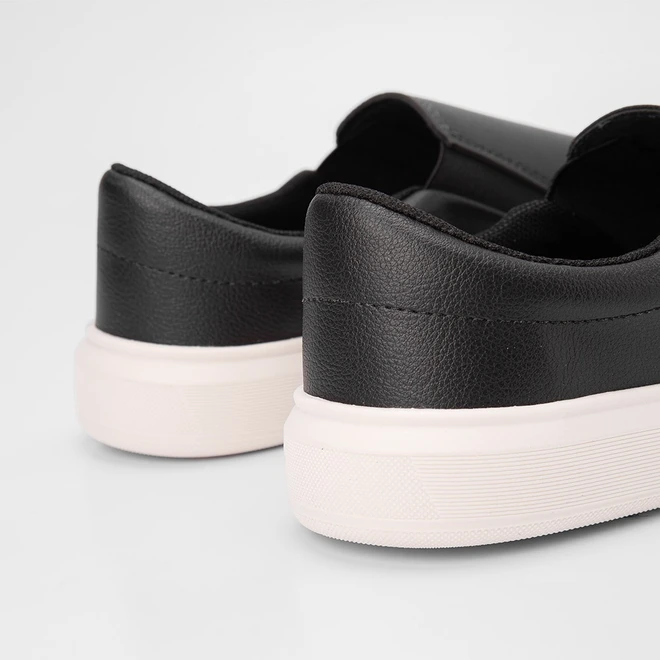 Slip On Masculino BR Sport Detalhe Pesponto Preto