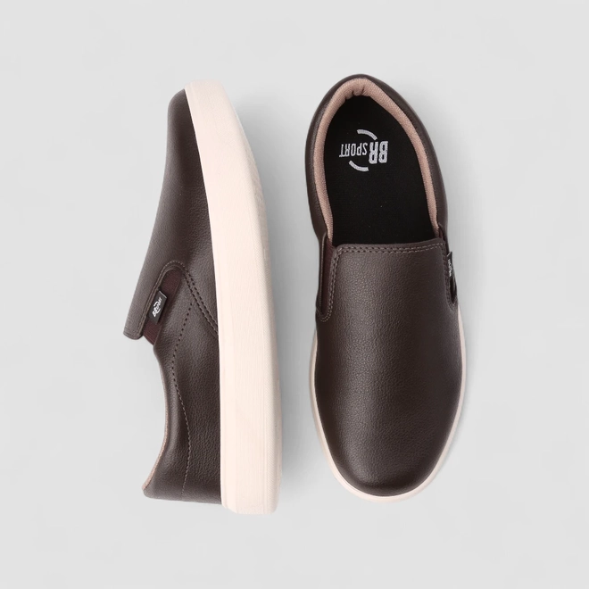 Slip On Masculino BR Sport Marrom