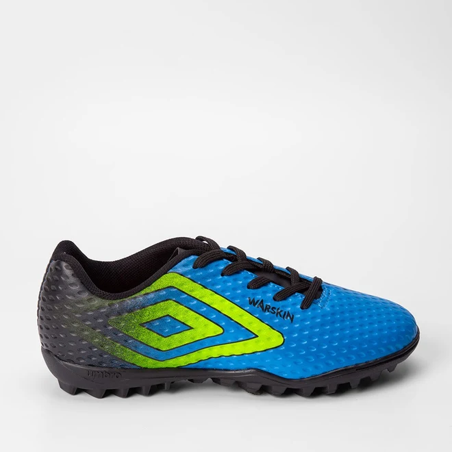 Chuteira Society Umbro Warskin Azul