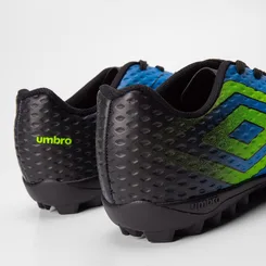Chuteira Society Umbro Warskin Azul