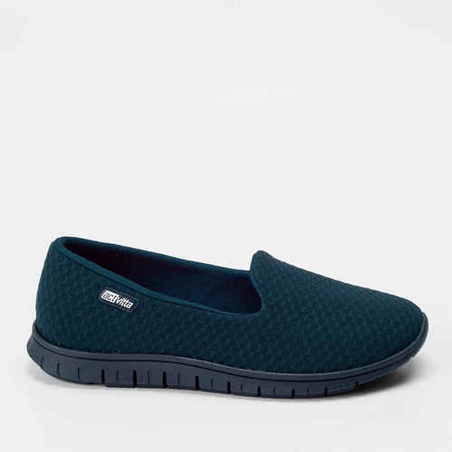 Tênis Actvitta Casual Feminino Slip On Marinho