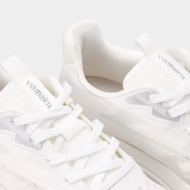 Tênis Esportivo Feminino Via Marte Branco