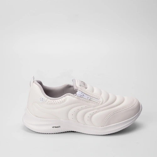 Tênis Kolosh Sport Almeria Feminino Zíper Branco