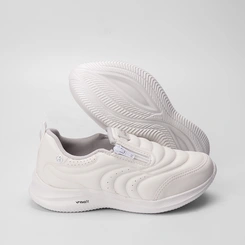 Tênis Kolosh Sport Almeria Feminino Zíper Branco