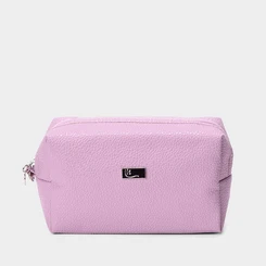 Necessaire Qualis Texturizada Lilás