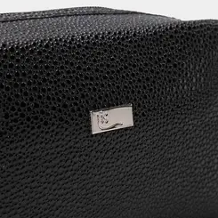 Necessaire Qualis Texturizada Preto