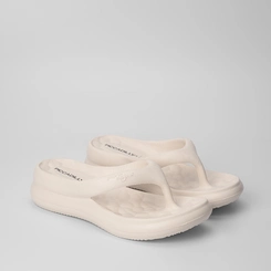 Chinelo Piccadilly Marshmallow Anabela Off White