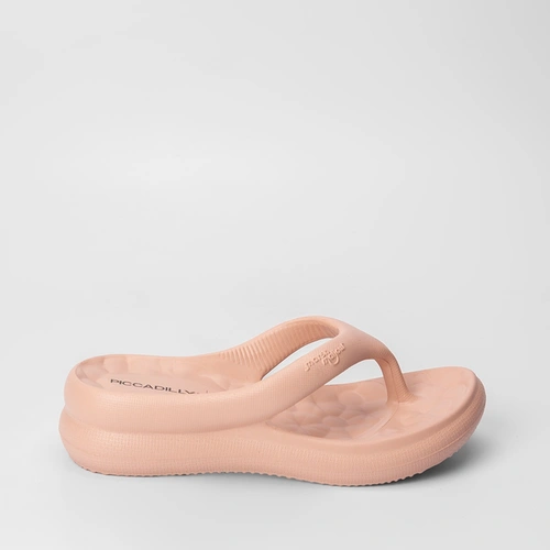 Chinelo Piccadilly Marshmallow Anabela Nude