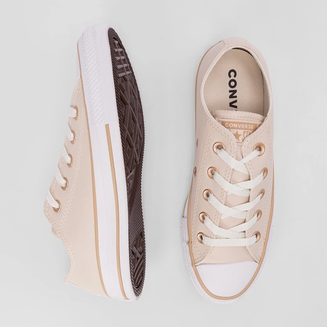 Tênis Converse All Star Chuck Taylor Nude Bege