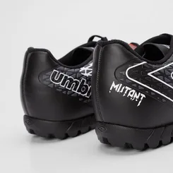 Chuteira Society Umbro Mutant Laranja & Preto