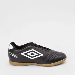 Chuteira Futsal Umbro Detalhe Pespontos Preto