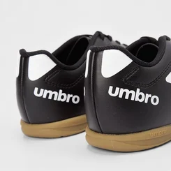 Chuteira Futsal Umbro Detalhe Pespontos Preto