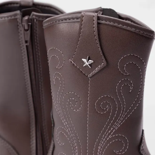 Bota Infantil Molekinha Western Marrom