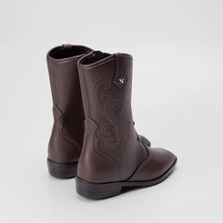 Bota Infantil Molekinha Western Marrom
