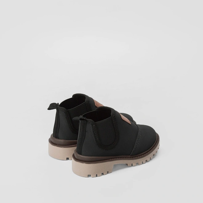 Bota Chelsea Bebê Molekinho Special Concept Tratorada Preto