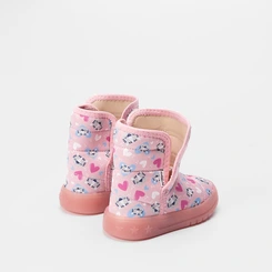 Bota Infantil Molekinha Comfy Gatinho Rosa