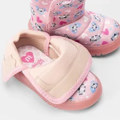 Bota Infantil Molekinha Comfy Gatinho Rosa