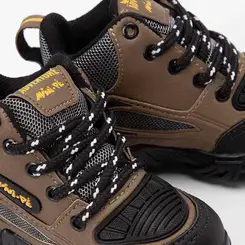 Bota Coturno Bebê Mini-Pé Adventure Marrom & Preto
