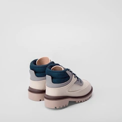Bota Coturno Bebê Molekinho Special Concept Recortes Bege