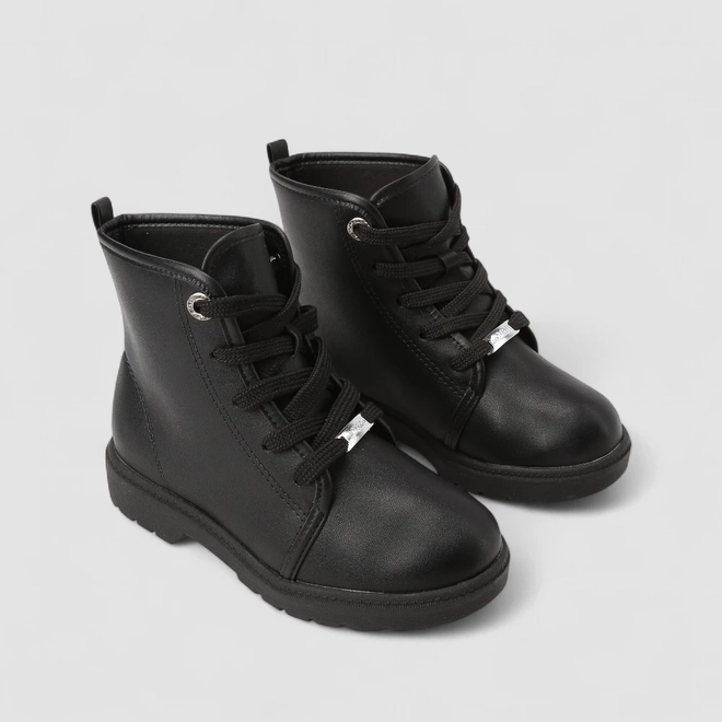 Bota Coturno Infantil Molekinha Preto