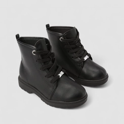Bota Coturno Infantil Molekinha Preto