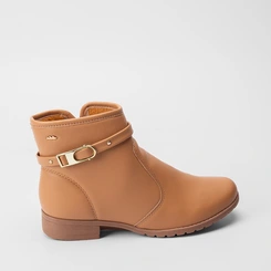 Ankle Boot Dakota Detalhe Fivela Caramelo