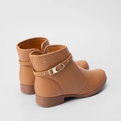 Ankle Boot Dakota Detalhe Fivela Caramelo