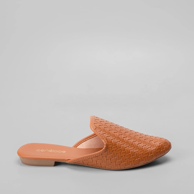 Mule Feminino Penélope Tressê Caramelo