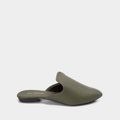 Mule Penélope Basic Verde Oliva