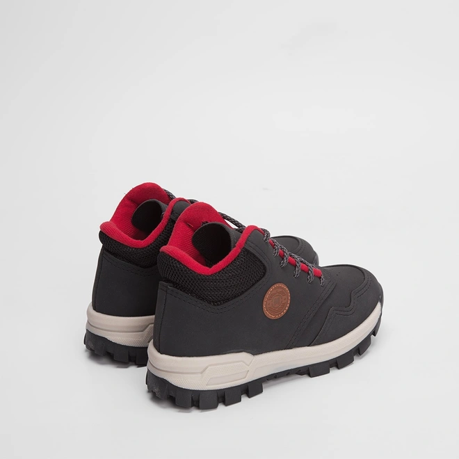 Bota Coturno Infantil Molekinho Advent Preto