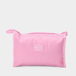 Necessaire Qualis Colorful Simplicity Life Rosa