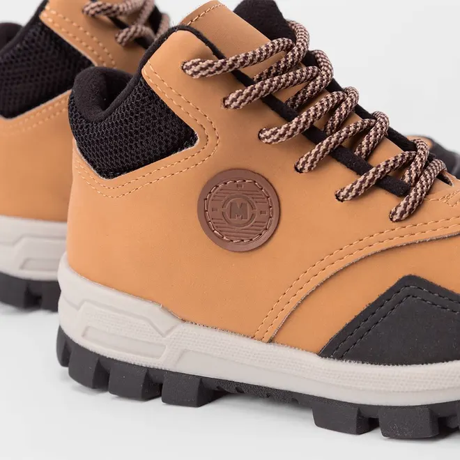 Bota Coturno Infantil Molekinho Advent Caramelo