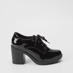 Sapato Oxford Quiz Verniz Preto