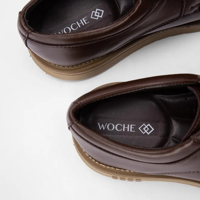 Sapato Casual Woche Marrom