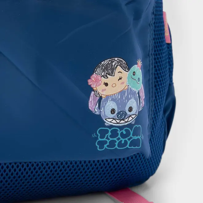 Mochila Disney Stitch Rosa & Azul
