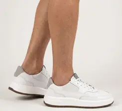 Tênis Democrata Drake Pulse Casual Masculino Off White
