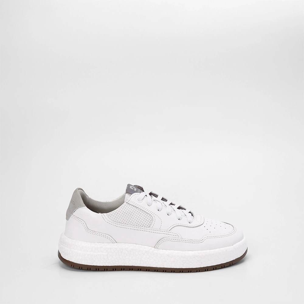 DWE ④ Tênis Democrata Drake Pulse Casual Masculino Off White