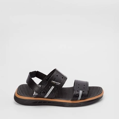 Sandália Pegada Anatomic Couro Preto