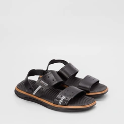 Sandália Pegada Anatomic Couro Preto