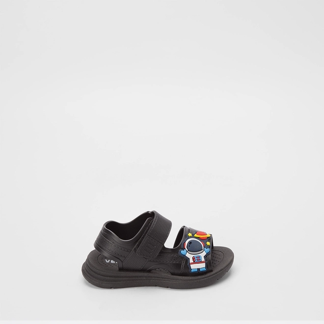 Sandália Infantil Vertus Astronauta Preto