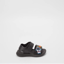 Sandália Infantil Vertus Astronauta Preto