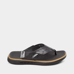 Chinelo Pegada Anatomics Couro Preto