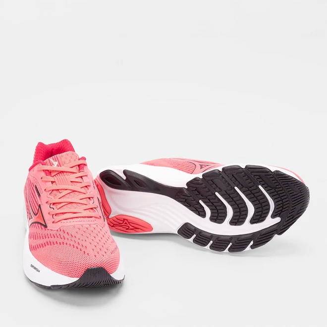 Tênis Mizuno Goya 2 Esportivo Feminino Rosa Neon